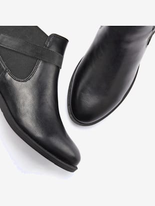 Bottines chelsea empiècement extensible sur le côté pour faciliter l'enfilage