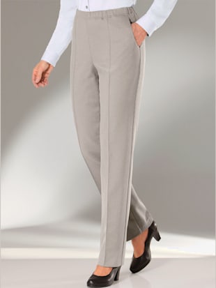 Pantalon en jersey qualité jersey côtelée facile à entretenir