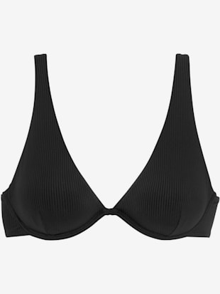 Haut de maillot de bain à armatures coloris uni tendance (Image 2)
