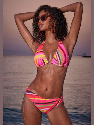 Maillot de bain à armatures imprimé graphique (Image 1)