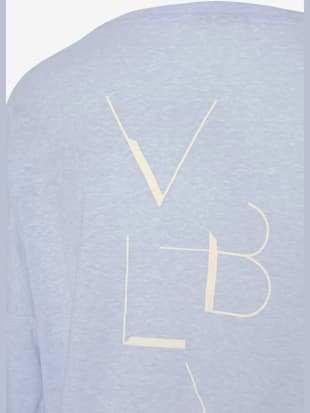 T-shirt manches longues encolure en u