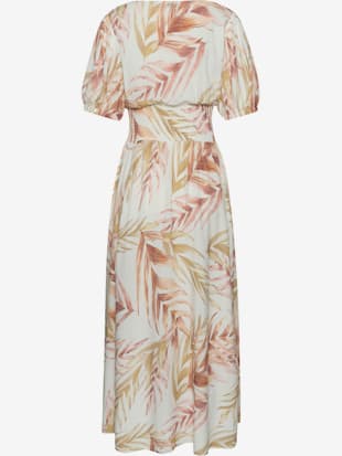 Robe longue large encolure en v (Image 3)