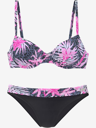 Maillot de bain à armatures « imprimé, effet de couleur différent pour chaque pièce » (Image 2)