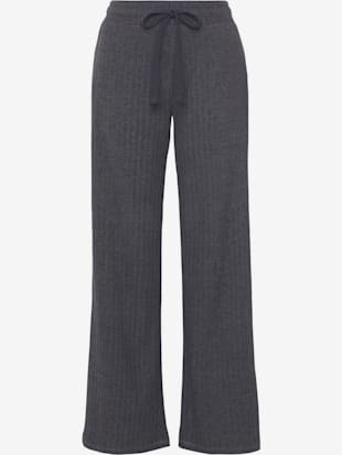 Pantalon d'intérieur pantalon côtelé avec jambes larges