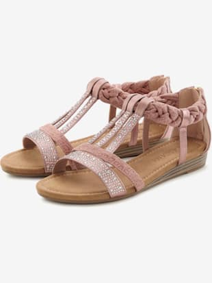 Sandales d'été avec petites pierres brillantes tendance (Image 2)