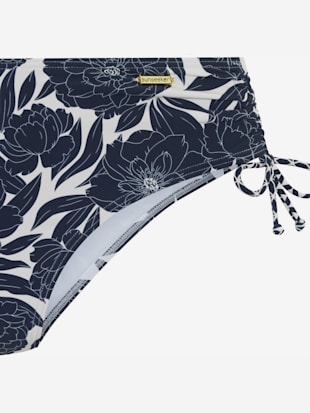 Slip de bain imprimé floral tendance contrasté (Image 3)