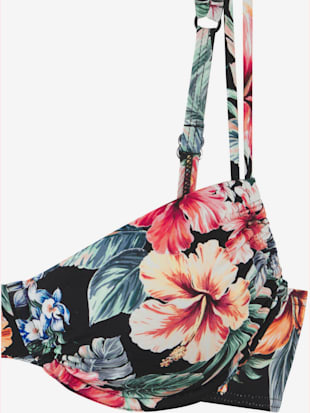 Haut de maillot de bain à armatures imprimé floral : chaque pièce est unique (Image 3)