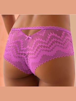 Panty tendance avec nœud décoratif et accessoire brillant