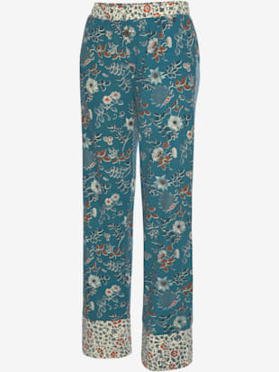 Pantalon de nuit pantalon de pyjama fantaisie avec imprimé floral