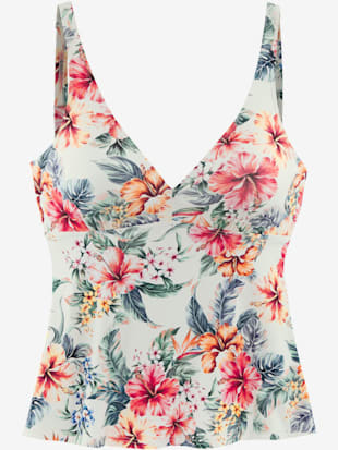 Haut de maillot de bain à armatures imprimé floral : chaque pièce est unique (Image 2)