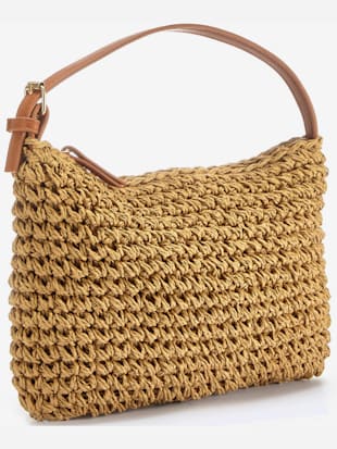Sac à main estival en paille de papier légère (Image 1)