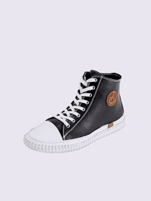 Chaussures à lacets cuir nappa de vache
