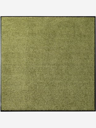 Paillasson carré, coleur vert olive - HELLINE