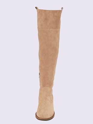 Bottes superbe cuir velours de veau