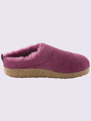 Chaussons cuir d'agneau souple