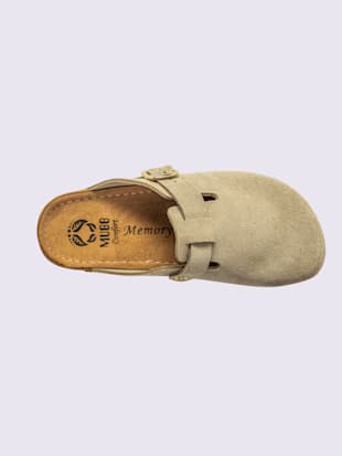 Chaussons voûte plantaire à mémoire de forme en cuir