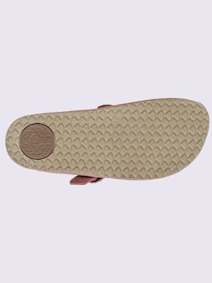 Chaussons voûte plantaire à mémoire de forme en cuir