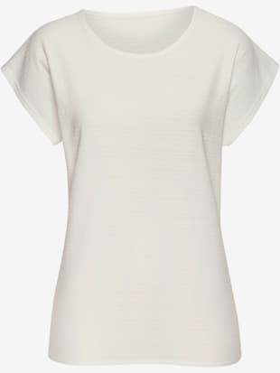 T-shirt structure rayée tendance (Image 2)