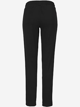 Pantalon d'intérieur sweatshirt avec bandes latérales métalliques