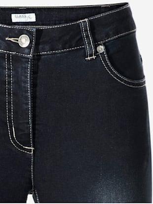 Jeans effet ventre plat coupe skinny tendance