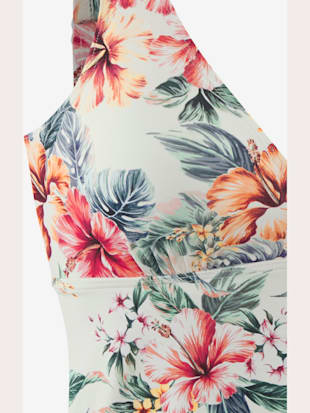 Haut de maillot de bain à armatures imprimé floral : chaque pièce est unique (Image 3)