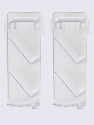 Tablette de douche matière plastique de qualité, coleur transparent - HELLINE