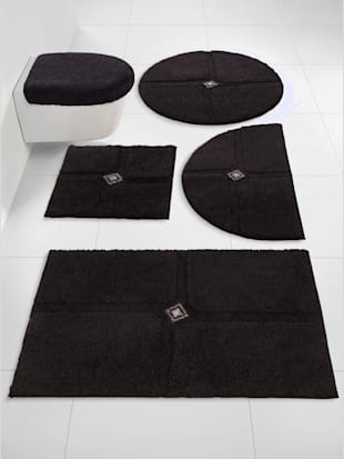 Tapis de bain jolies petites pierres en verre