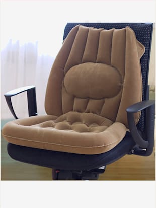 Coussin chaise avec soutien lombaire gonflable
