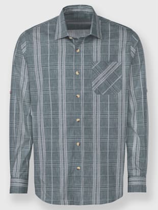 Chemise à manches longues poche poitrine pratique (Image 4)