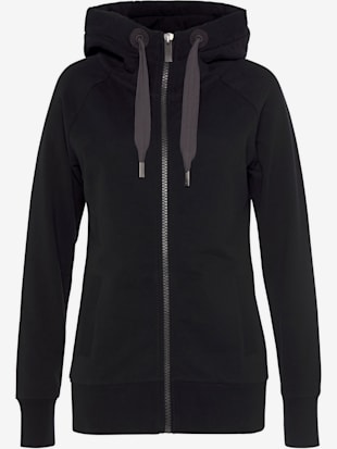 Veste à capuche grande capuche avec coulisse (Image 3)