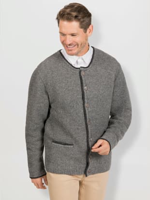 Veste en tricot avec laine
