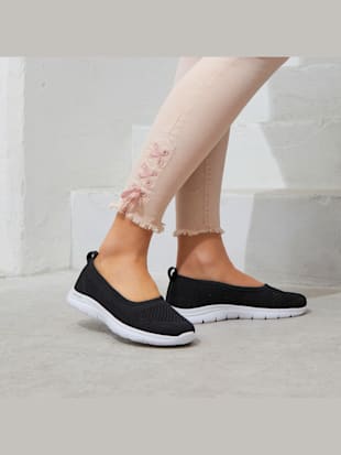 Sneakers ballerines chaussures en textile, chaussures en tissu – particulièrement légères et aérées (Image 6)