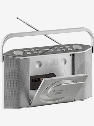 Radio retro radio portable fm, stéréo et cd/mp3