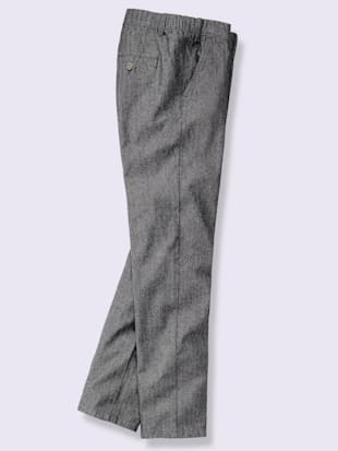 Pantalon chino motif sergé