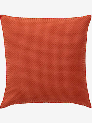 Housse de coussin tissé en relief