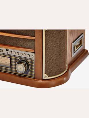 Centre de musique tourne-disques, cassettes, cd et radio