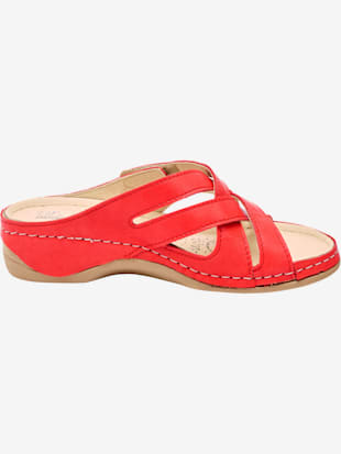 Chaussons superbes mules pour femme en cuir