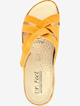 Chaussons superbes mules pour femme en cuir