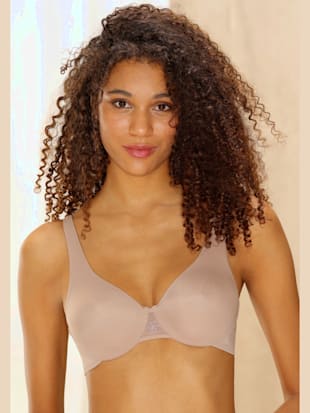 Soutien-gorge spécial t-shirt soutien-gorge à armatures et bonnets préformés sans couture en matière microtouch douce