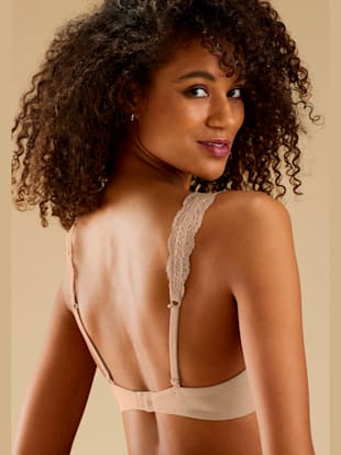 Soutien-gorge push-up, bretelles en dentelle fine (Image 2)