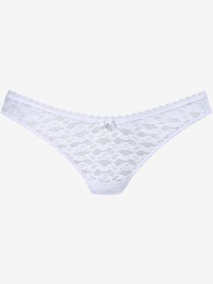 String féminin au motif floral