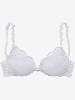 Soutien-gorge push-up féminin avec dentelle florale