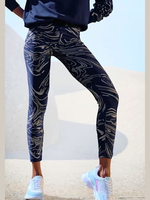 Leggings fonctionnels caleçon d'extérieur au motif abstrait (Image 2)