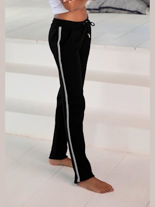 Pantalon d'intérieur sweatshirt avec bandes latérales métalliques (Image 3)