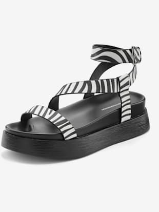 Sandales tendance avec semelle compensée (Image 1)