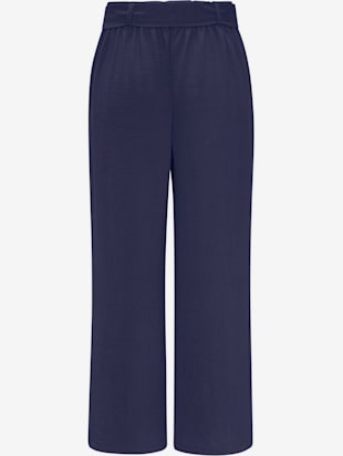 Pantalon ceinture élastique avec bordure volantée au dos (Image 2)