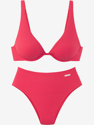 Maillot de bain à armatures structure côtelée tendance (Image 2)