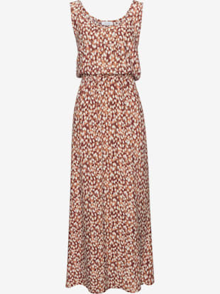 Robe longue encolure ronde et au dos dégagées (Image 3)