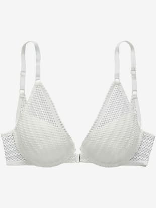 Soutien-gorge féminin push-up avec dentelle high-apex graphique