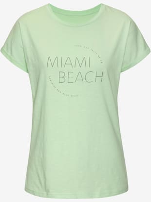 T-shirt lot avec imprimé tendance uni devant (Image 2)